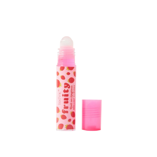 Technic Cosmetics - Lip Gloss Roll On Fruity - Strawberry