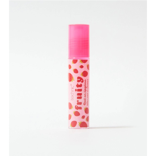 Technic Cosmetics - Lip Gloss Roll On Fruity - Strawberry