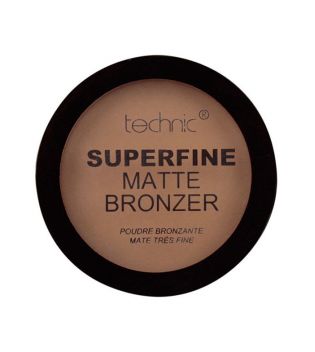 Technic Cosmetics - Superfine Matte Bronzer Bronzing Powder - Medium