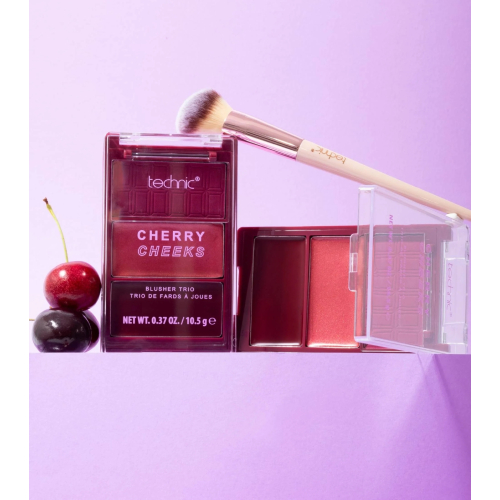Technic Cosmetics - *Cherry Chocolate* - Blush palette Cherry Cheeks
