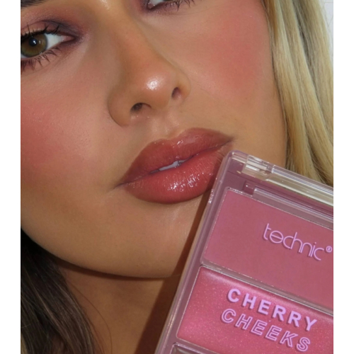 Technic Cosmetics - *Cherry Chocolate* - Blush palette Cherry Cheeks