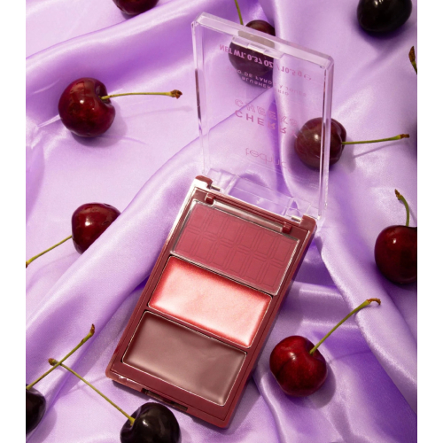 Technic Cosmetics - *Cherry Chocolate* - Blush palette Cherry Cheeks