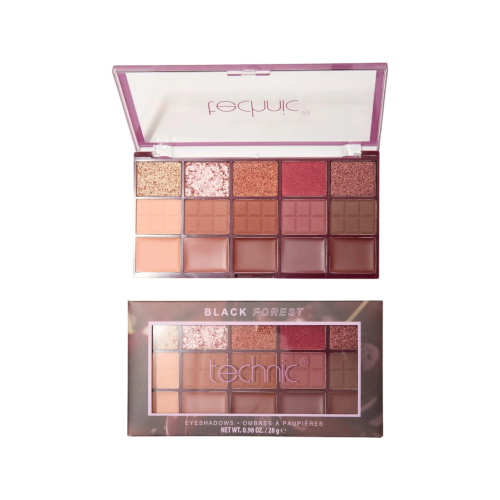 Technic Cosmetics - *Cherry Chocolate* - Eyeshadow Palette - Black Forest