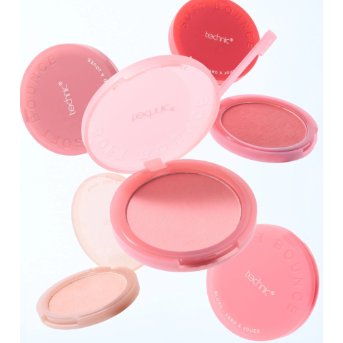 Technic Cosmetics - Cream-Powder Blush Soft Bounce - Flushed