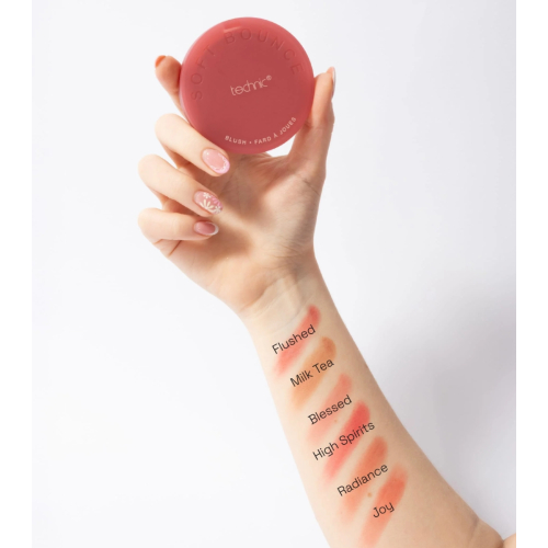 Technic Cosmetics - Cream-Powder Blush Soft Bounce - Flushed