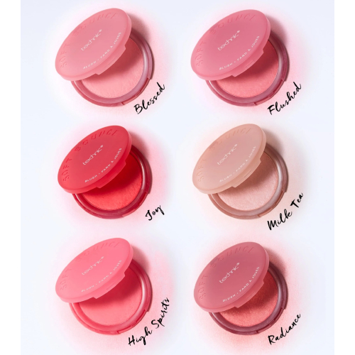 Technic Cosmetics - Cream-Powder Blush Soft Bounce - Flushed