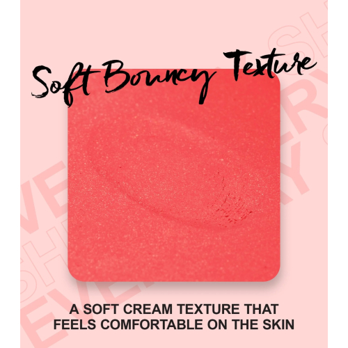 Technic Cosmetics - Cream-Powder Blush Soft Bounce - Flushed