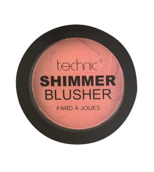 Technic Cosmetics - Shimmer Blusher - Coral Bay