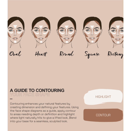 Technic Cosmetics - Contour stick Easy Blend Contour Stick - Cool Dark