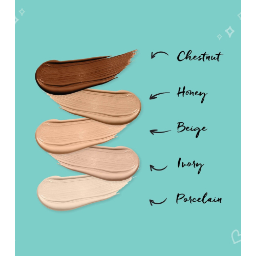 Technic Cosmetics - 3-IN-1 Canvas Liquid Concealer - Chestnut