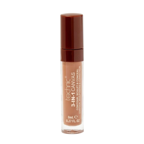 Technic Cosmetics - 3-IN-1 Canvas Liquid Concealer - Chestnut