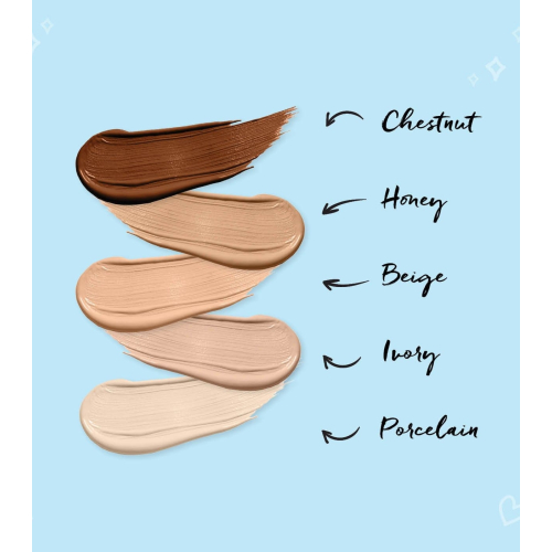 Technic Cosmetics - Liquid Concealer 3-IN-1 Canvas XL - Chestnut