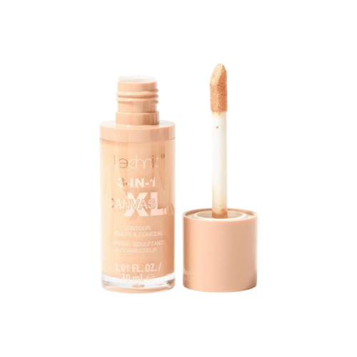 Technic Cosmetics - Liquid Concealer 3-IN-1 Canvas XL - Beige