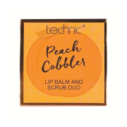 Technic Cosmetics - Lip balm and scrub duo - Peach Cobbler