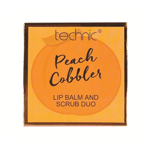 Technic Cosmetics - Lip balm and scrub duo - Peach Cobbler
