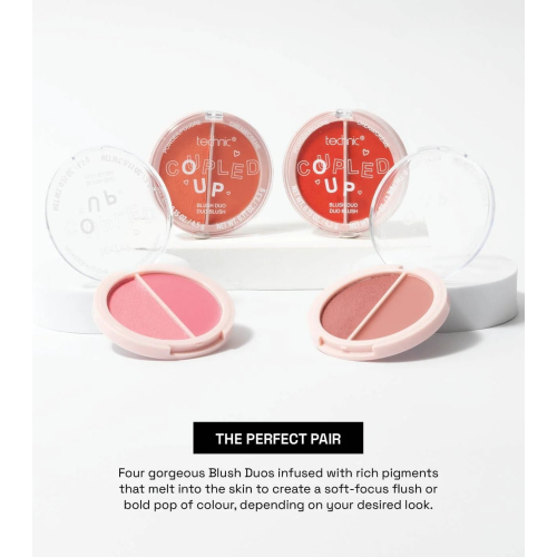 Technic Cosmetics - Blush Duo Coupled Up - Island Romance