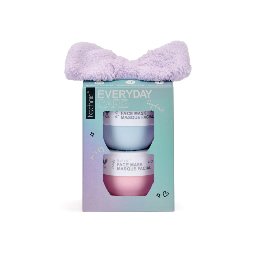 Technic Cosmetics - Facial Mask Duo + Headband Everyday Care
