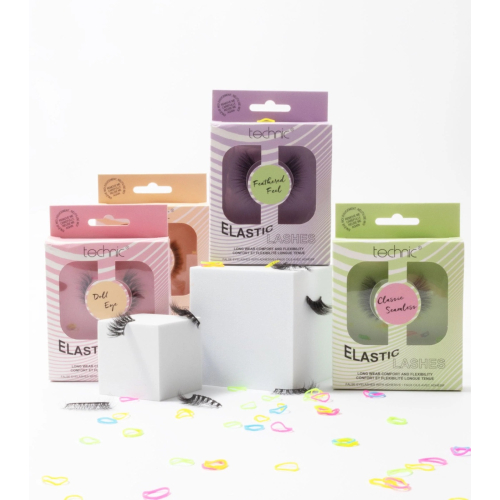 Technic Cosmetics - *Elastic Lashes* - False eyelashes - Feathered Feel