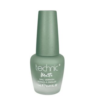Technic Cosmetics - Matte Nail Polish - Green With Envy