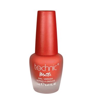 Technic Cosmetics - Matte Nail Polish - Pumpkin Spice