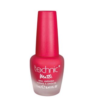 Technic Cosmetics - Matte Nail Polish - Strawberry Shortcake