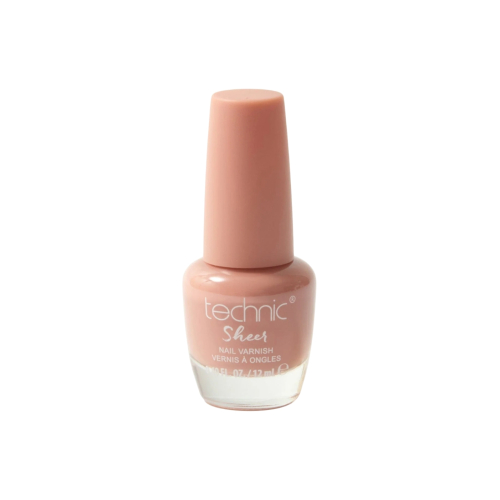 Technic Cosmetics - Nail Polish Sheer - Dark Beige