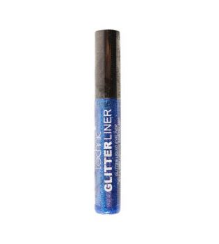 Technic Cosmetics - Eyeliner liquid with glitter - Blue