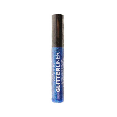 Technic Cosmetics - Eyeliner liquid with glitter - Blue