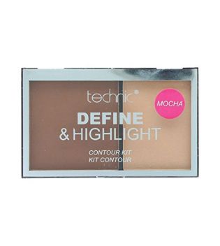 Technic Cosmetics - Define & Highlight Contour Kit - Mocha
