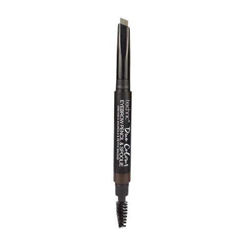 Technic Cosmetics - Eyebrow Pencil + Brush Duo Colour - Dark