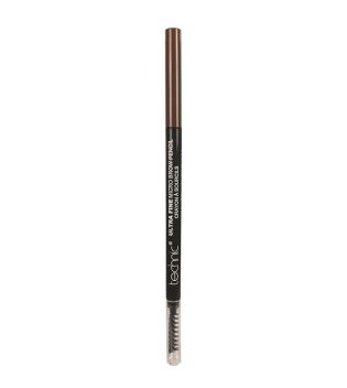 Technic Cosmetics - Ultra Fine Brow pencil with brush - Brunette