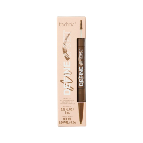 Technic Cosmetics - Eyebrow Pencil + Tinted Gel Define & Set - Blonde