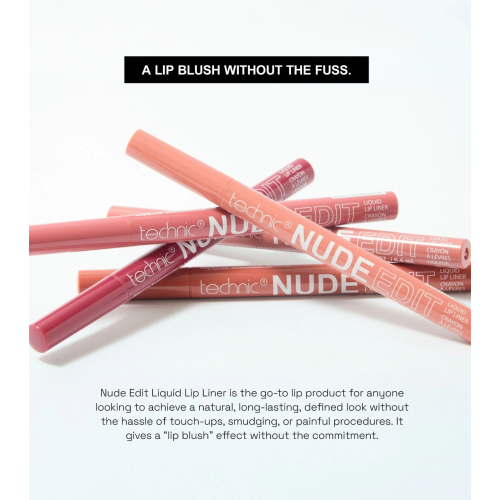 Technic Cosmetics - Liquid Lipstick Nude Edit - Skinny Dipping