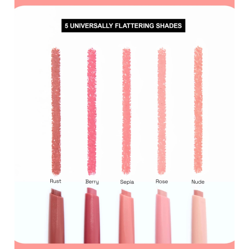 Technic Cosmetics - Lipstick Blurred Line Matte - Rust