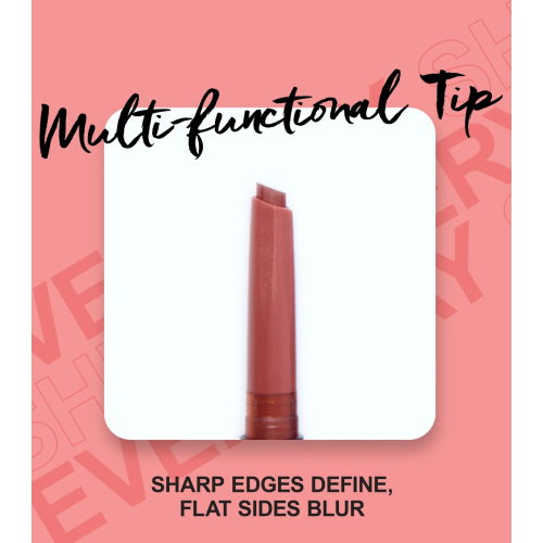 Technic Cosmetics - Lipstick Blurred Line Matte - Sepia