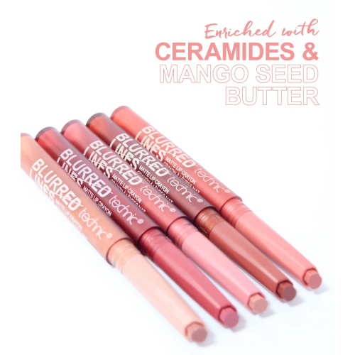 Technic Cosmetics - Lipstick Blurred Line Matte - Sepia