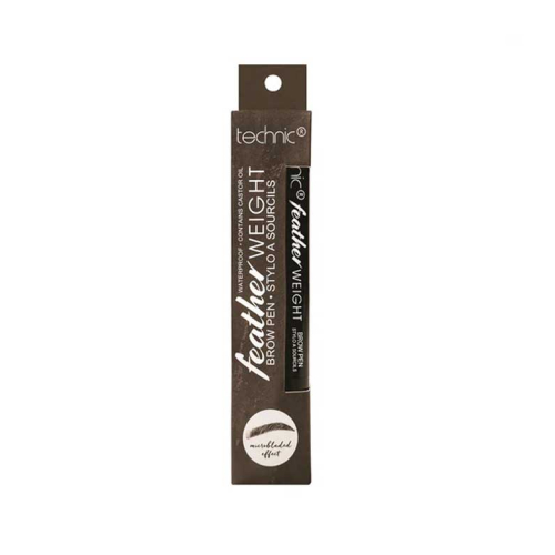 Technic Cosmetics - Eyebrow pencil Feather Weight - Dark brown