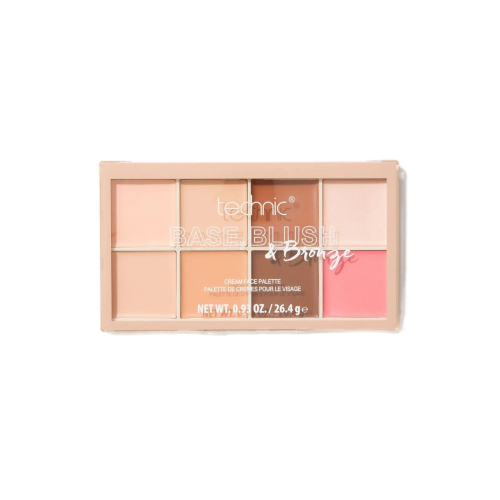 Technic Cosmetics - Cream Face Palette Foundation, Blush & Bronzer - Medium
