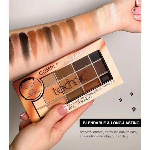 Technic Cosmetics - Eyeshadow Palette Complete Blend