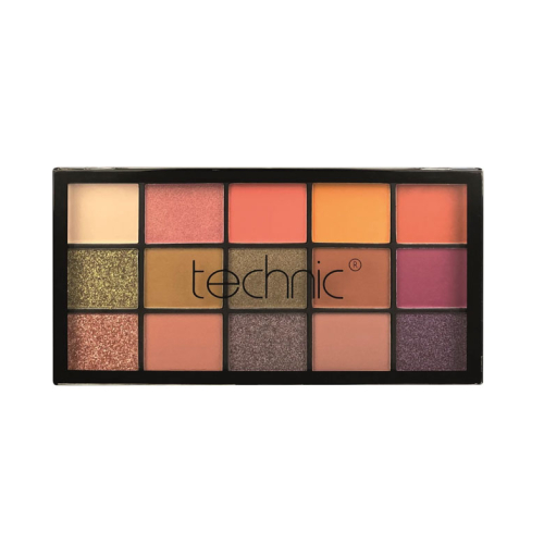 Technic Cosmetics - Pressed Pigment Eyeshadow Palette - Cinnamon Swirl
