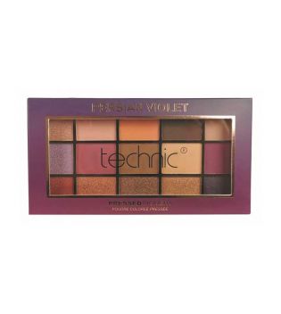Technic Cosmetics - Pressed Pigment Eyeshadow Palette - Persian Violet