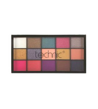 Technic Cosmetics - Pressed Pigment Eyeshadow Palette - Vacay