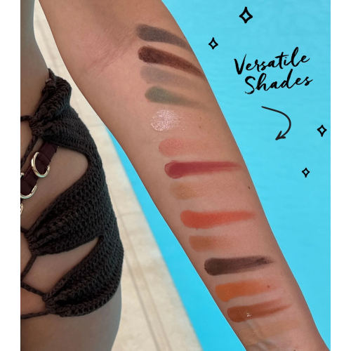 Technic Cosmetics - *Sundrenched* - Eyeshadow Palette - Be Fearless Remastered