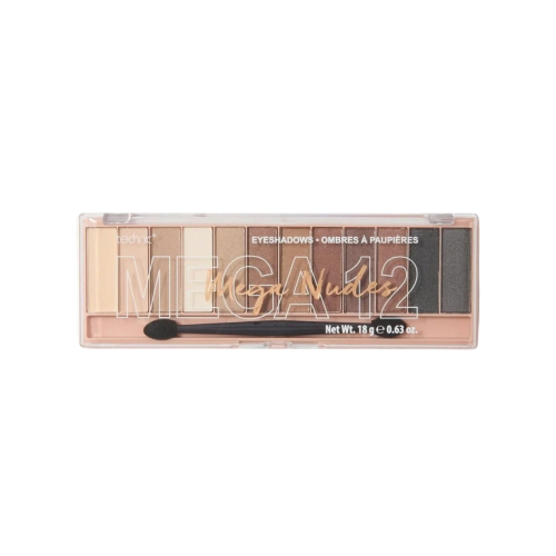 Technic Cosmetics - Eyeshadow Palette Mega 12 - Mega Nudes