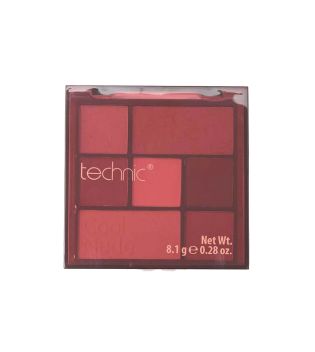 Technic Cosmetics - Shadow Palette Pressed Pigment - Cool Nude