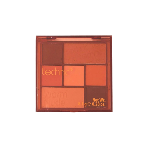 Technic Cosmetics - Eyeshadow Palette Pressed Pigment - Warm Nude