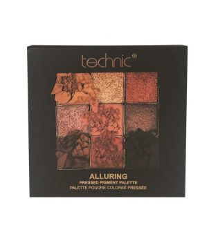 Technic Cosmetics - Pressed Pigments Eyeshadow Palette - Alluring