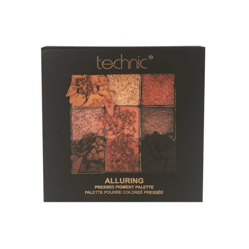 Technic Cosmetics - Pressed Pigments Eyeshadow Palette - Alluring