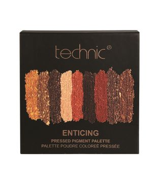 Technic Cosmetics - Pressed Pigments Eyeshadow Palette - Enticing