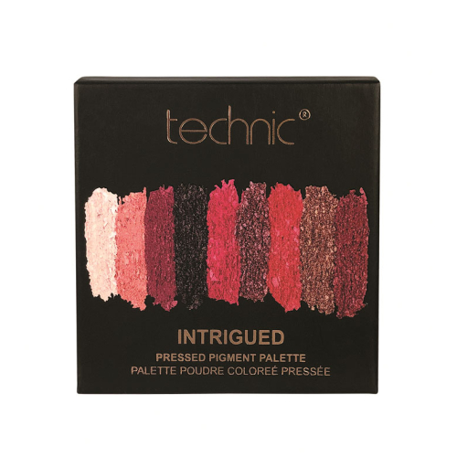 Technic Cosmetics - Pressed Pigments Eyeshadow Palette - Intrigued